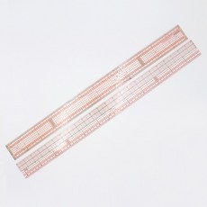 (국산) 60cm 그레이딩자 직선방안자, 1.센치, 1개