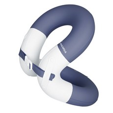 아이워너 더블 에어 넥튜브 물놀이용품 구명조끼, 1개, 마린 블루