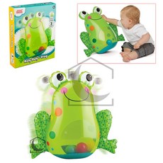 개구리오뚜기 공풍선, 1개, 혼합색상, 상세참조