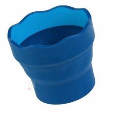 MN 접이식 미술욜물통 블루 갑6개입 교실