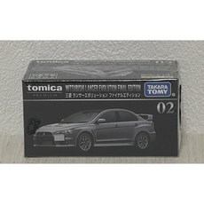 《GTS》TOMICA 多美小汽車 黑盒 NO 02 三菱 LANCER EVOLUTION FINAL 298168, 1個