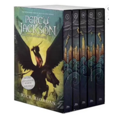 [영스텝북] 퍼시잭슨과 올림포스 5권 세트 영어원서 Percy Jackson and the Olympians 음원제공