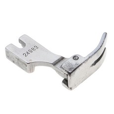 싱거 재봉틀용 하이 힌지형 일반 노루발 (싱거 싱글 니들용), 30x11x32mm, 실버, 스틸, 실버