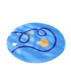 福媽寵物 貓玩具 電動逗貓捕獵罩 自動逗貓 捕獵貓罩, 小熊 藍色+一顆電動球, 1個, 詳見說明