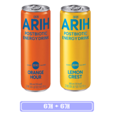 팔도)아리레몬크레스트355ml+오렌지아워355ml, 6세트, 355ml