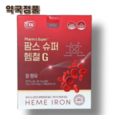 팜스 슈퍼헴철G 액상철분 영양제 pharm's super, 1개, 30회분