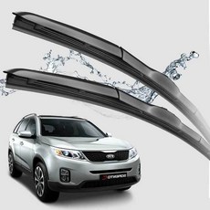 실리콘와이퍼 뉴쏘렌토R 하이브리드 와이퍼 600mm500mm 세트, 본상품