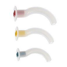 [Well Lead] 일회용 멸균 에어웨이(Air Way) - 기도유지기/구인두기도기, 10cm, 1개, 빨강