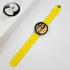 WANIZ 星系手錶5 3 3 2 2兼容矽帶錶帶, 07.黃色（20mm）, 20mm