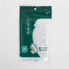 이프로컬렉션 김장봉투 2매입 소형 5포기 45x70cm 일회용비닐봉지