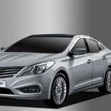 그랜져HG 썬바이저 크롬 선바이저 윈도우 빗물받이 6P [BKI67861](호환 상품), 그랜저HG(11-15)(6P)C515