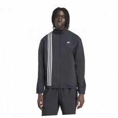 파이어버드 프론트 스트라이프 우븐 트랙 탑 (JV9882) 우븐져지