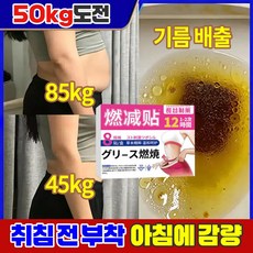 집에서 간편하게 지방을 빼주는 휴대용 다이어트 슬리밍 패치로 운동 없이 불필요한 복부팔허벅지 여분 지방을 효과적으로 제거해주는 복부 팔 허벅지 전용 다이어트 패치, 1개, 8개입