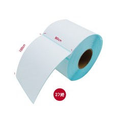 熱感標籤紙 8cm x 10cm 防水防油耐磨, 1套