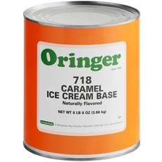 카라멜 하드 서브 아이스크림 베이스 캔, 1개, 3.86kg