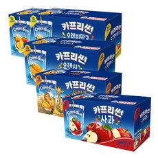 카프리썬 오렌지망고 20개+사과 10개 +오렌지 10개 + 사파리 10개 (총 50개), 40개, 200ml