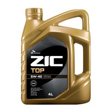 지크 탑 5W-40 4L (ZIC TOP), 1개, 5w40