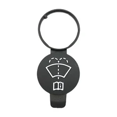 워셔액 커버 자동차 앞 유리 와이퍼 와셔 유체 저장소 탱크 병 뚜껑 커버 쉐보레 아베오 크루즈 말리부 소, 01 Black, 1개