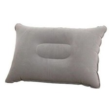 그레이 편한 푹신한 낮잠 여행 휴대용 에어베개 깊은잠 캠핑 21011pc 1(ea)