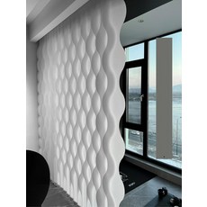 [눈꽃 원단] 버티칼블라인드 꿈의커튼 암막버티칼 버티컬커튼