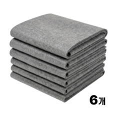 빌픽 물자국 안남는 얼룩제거 매직 행주 걸레, 6개