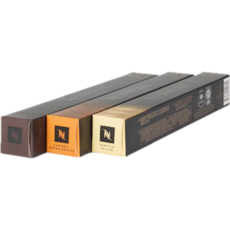 NESPRESSO 咖啡膠囊組 香草口味+焦糖口味+可可口味, 1組