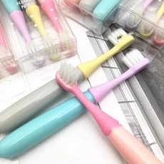 RAOYI 兒童牙刷 3入裝 適合2-5歲, 3個