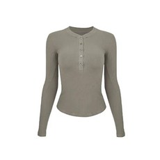 여성용 스포츠 탑 필라테스 요가 긴팔 러닝 트레이닝 피트니스 티셔츠 타이트 핏 및 슬리밍