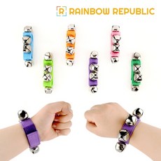 레인보우리퍼블릭 리틀벨 클립 2P 세트, 초록, 1개