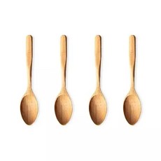 4세트 티스푼 느티나무 원목 (WFKAD3Y), 4개