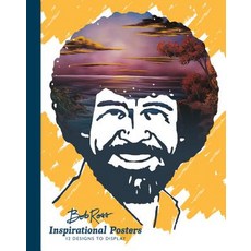 (영문도서) Bob Ross Inspirational Posters: 12 Designs to Display Paperback, RP Studio, English, 9780762468782
