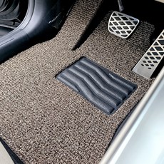 기아 레이 코일매트 1+2열 확장형 카매트, 브라운, 레이(더뉴포함)