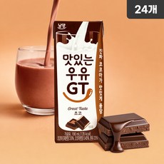 [멸균] 맛있는우유 GT 초코 190ml 24개