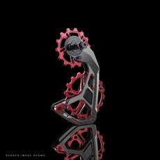 SLF motion SPEED 大導輪 陶瓷培林 碳纖維 導輪組, 紅色,105 Di2, 1個
