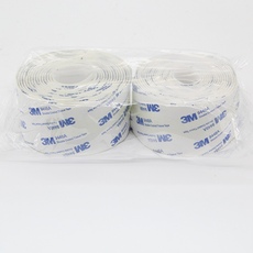 3M 雙面膠帶 9448A 雙面膠紙, 3M白色【50mm寬】毛3米+勾3米, 1件