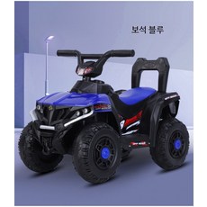 4륜전동차 해변 오프로드 초대형 전기차 리모컨 조종 전동카트 승용완구, 1개, 전동 블루 해변차 대용량 배터리 리모컨