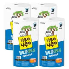 나무야나무야 점보롤, 500m, 4개, 4개입