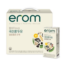 이롬 황성주 박사의 국산콩 두유 검은콩과 17곡 190ml/20팩, 3.8L, 1개
