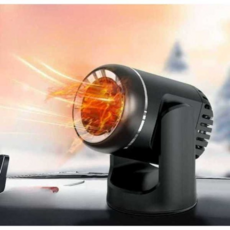 온풍기 자동차 히터 12V 물품 차박 USB 차량용 시거잭 차박블랙 / 12v 130w, 블랙