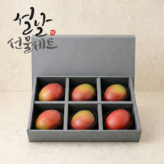 고당도 프리미엄 애플망고 페루 브라질산, 1박스, 2kg (4-5과내외)