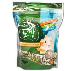 어린 토끼 사료 700g 스위트 토끼밥 먹이 소동물용품 sav+216Ex