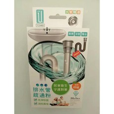 Udilife生活大師 排水管疏通粉 消除異味 30g/5包 柑橘香, 1個