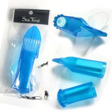 감성돔낚시 곤쟁이 카고 집어통 플라스틱 블루