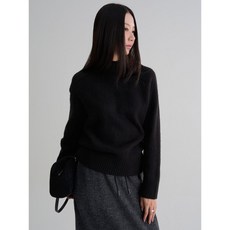 [국내매장정품] 에잇세컨즈 8SECONDS 터틀 루즈핏 풀오버 블랙 325Y51LY45 171187, 검정색, L