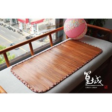 篁城 台灣桂竹 涼蓆 嬰兒床-炭化/大青 2x4尺, 炭化-咖啡色款:嬰兒床, 咖啡色