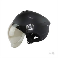 華泰 K-865P 大雪帽 涼感 大頭圍 含泡泡鏡, 消光黑 L