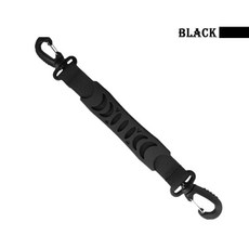 인산철 배터리 대용량 캠핑 롤러 스케이트 신발 고강도 후크 전문 편리한 인라인 핸들 레이스 야외 액세서리 1PC, 02 Black, 1개