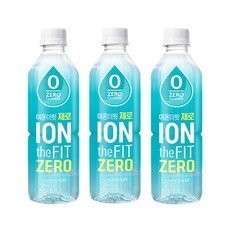 웅진 이온더핏 제로 이온음료, 500ml, 14개