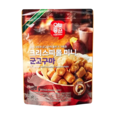 오늘좋은 크리스피롤미니 군고구마, 3개, 120g