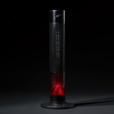 에디르 가정용 온풍기 전기 히터 난방기 사무실 벽난로, ED-2022MG, 블랙